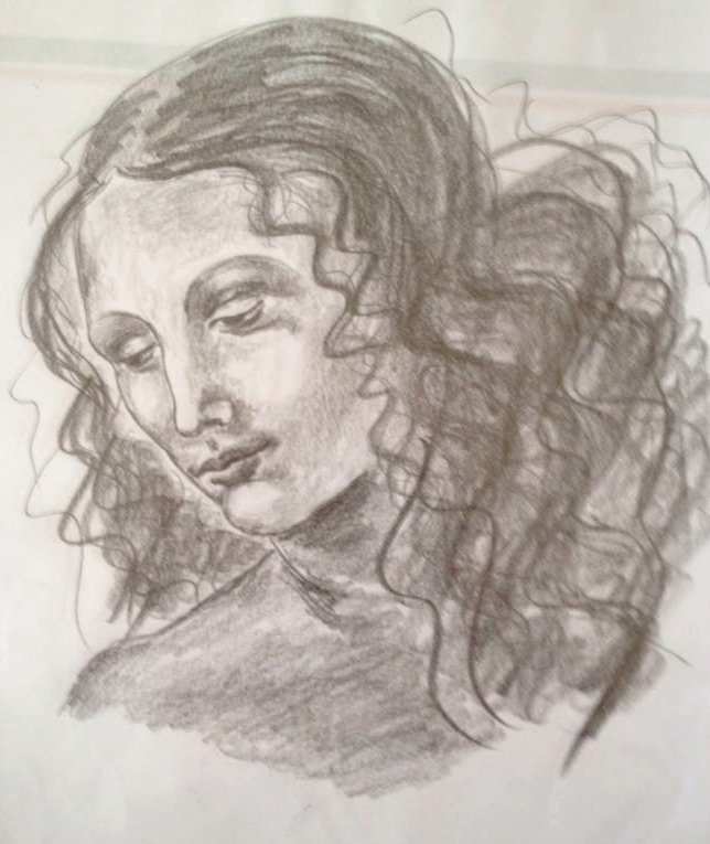Da Vinci, Dáma s rozcuchanými vlasy