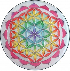 květina života, rozeta, mandala