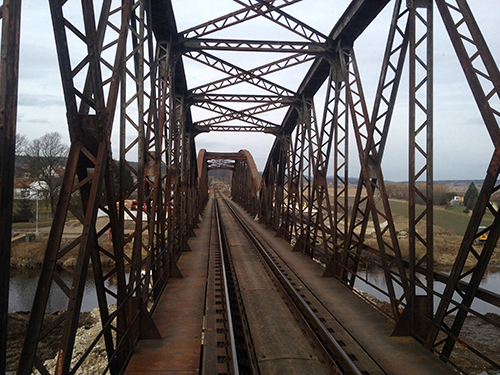 Boršovský železniční most
