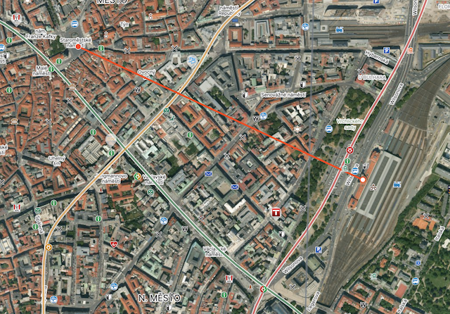 Směřování Fantovy budovy