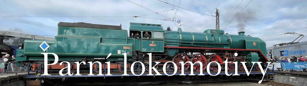 Odkaz na část věnovanou parním strojům a lokomotivám
