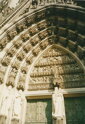 Kolín n. Rýnem - vchod do katedrály