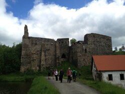 Záběr na hrad