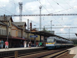 Pendolino v Táboře