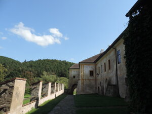 Současný přístup na prohlídky do kláštera