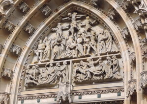 Tympanon - katedrála sv. Víta, Praha