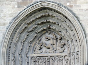 Tympanon, Saint Denis, Paříž