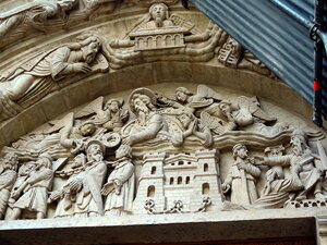 Tympanon, Saint Denis, Paříž