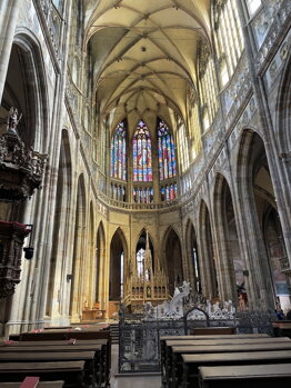 Hlavní loď katedrály sv. Víta, Václava a Vojtěcha