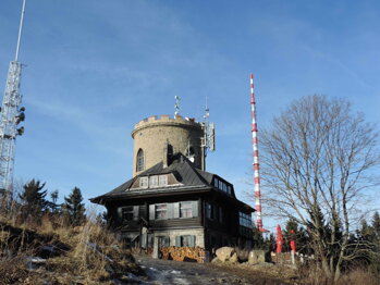 Kleť - chata s restaurací