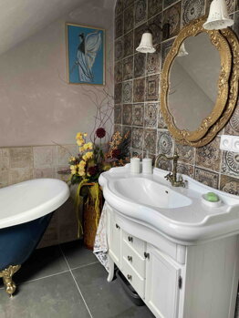 Koupelna, bohémský styl/Tania's Secret