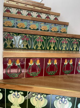 Schodiště - secese i bohémský styl/Tania's Secret