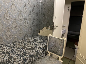 Interiér Masarykova vozu - ložnice