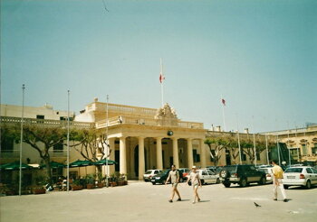 Main Guard - Valletta - Malta - sídlo parlamentu