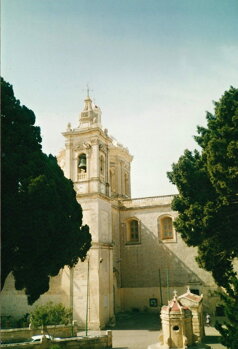 Kostel sv. Pavla - Rabat - Mdina - Malta