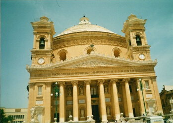 Chrám v Mostě - Malta