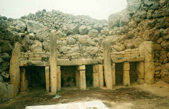 Megalitický chrám Mnajdra - Malta