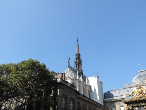 Saint Chapelle v Paříži