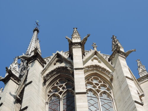 Chrliče na Saint Chapelle