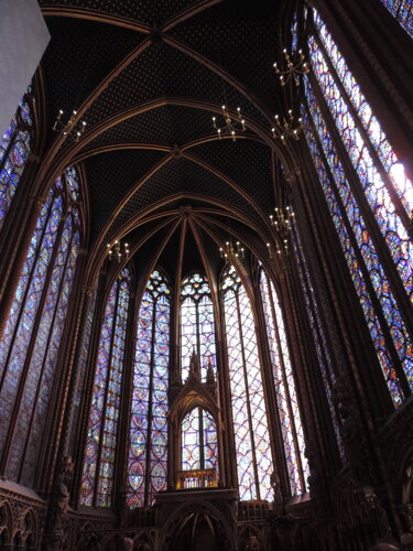 Saint Chapelle - horní kaple