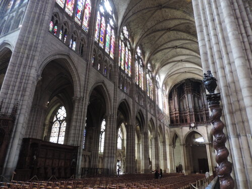 Bazilika Saint Denis v Paříži