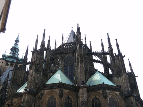 Opěrný systém - katedrála sv. Víta, Praha