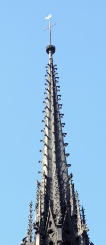 Věžička s kraby, Notre-Dame, Paříž