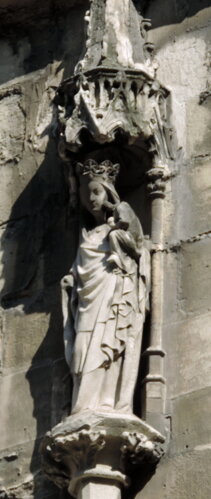 Panna Maria s Jezulátkem, Sainte-Chapelle, Paříž
