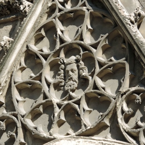 Vimperk, ozdobný prvek, Sainte-Chapelle, Paříž