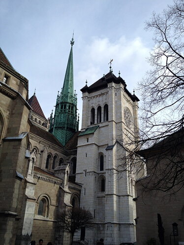 Katedrála Saint Pierre v Ženevě