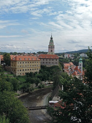 Český Krumlov - hrad, zámek a věž