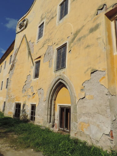Původní gotický portál